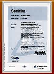 Kalite Sertifikası | Özkanoğlu İnşaat | Kalite